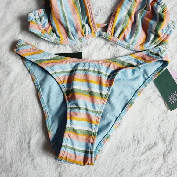 Juniors' Bikini Set (top & bottom), BT6-AB - Picture 3 of 8